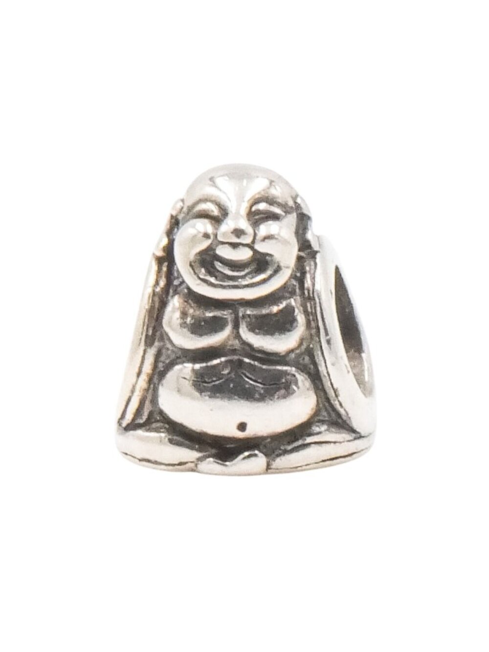 Reflections Sterling Silver Laughing Buddha Charm Bead 10mm